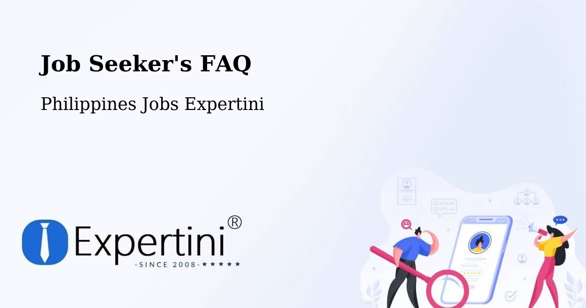 Job Seeker FAQ – Dalipuga - Philippines Jobs Expertini